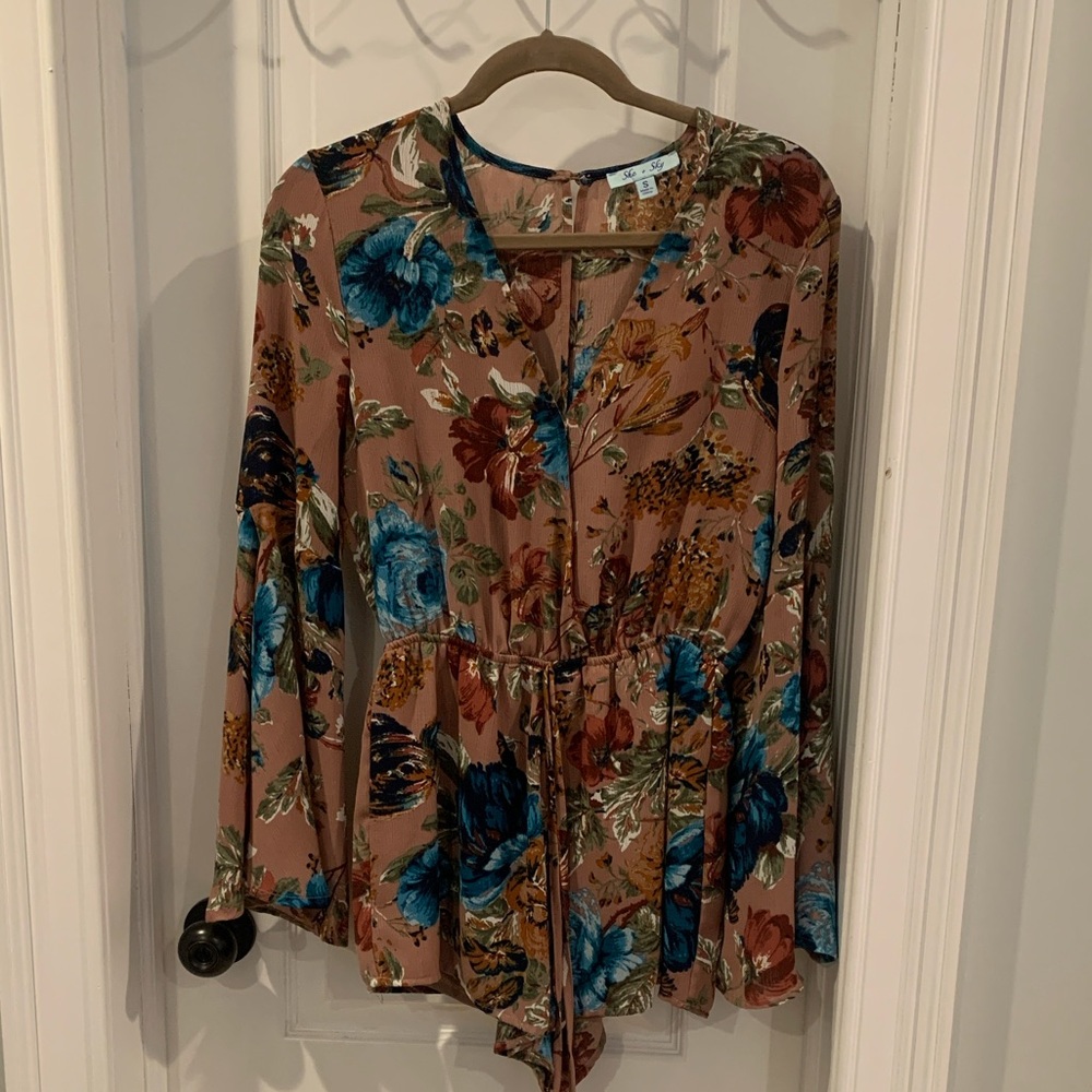 Floral Romper
